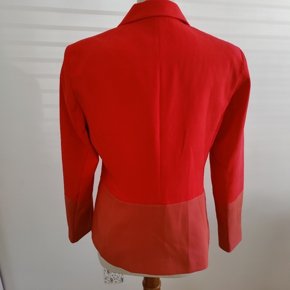 Simply Styled Orange Blazer / Size Large - Picture 3 of 5